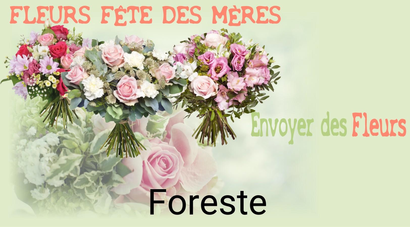 Bouquet de Fête des Mères livré à Foreste